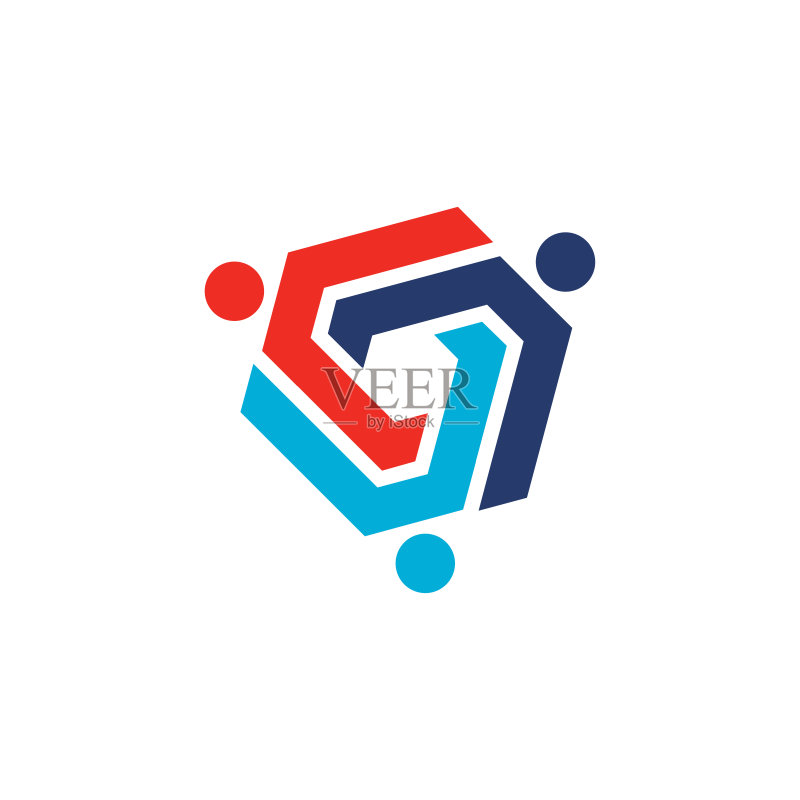 合作关系图标矢量设计插图图标素材