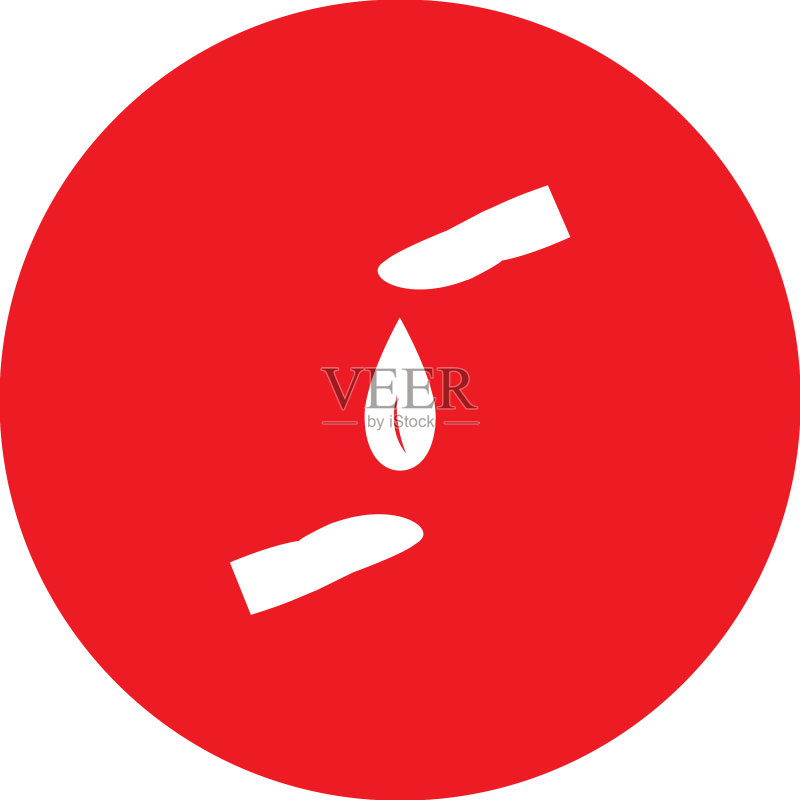 血液插画标志图标素材
