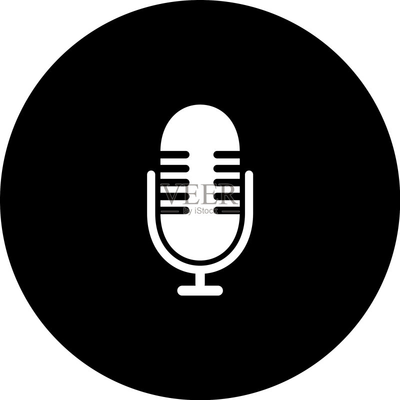 麦克风图标图标素材