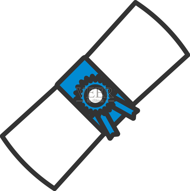 文凭图标图标素材