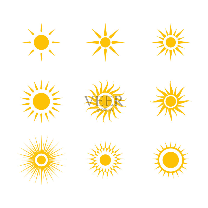太阳图标图标素材