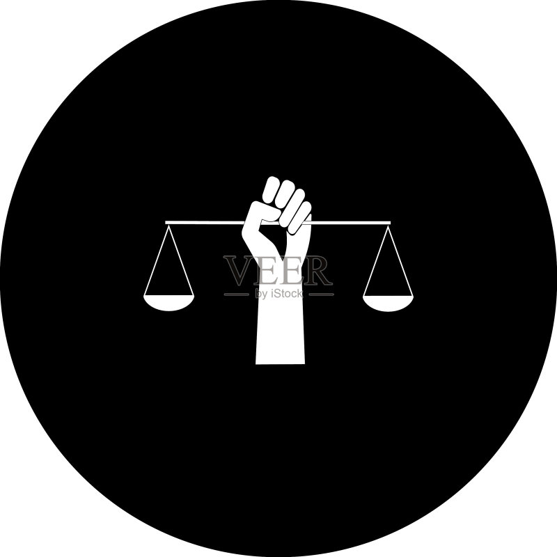 抗议标志图标素材
