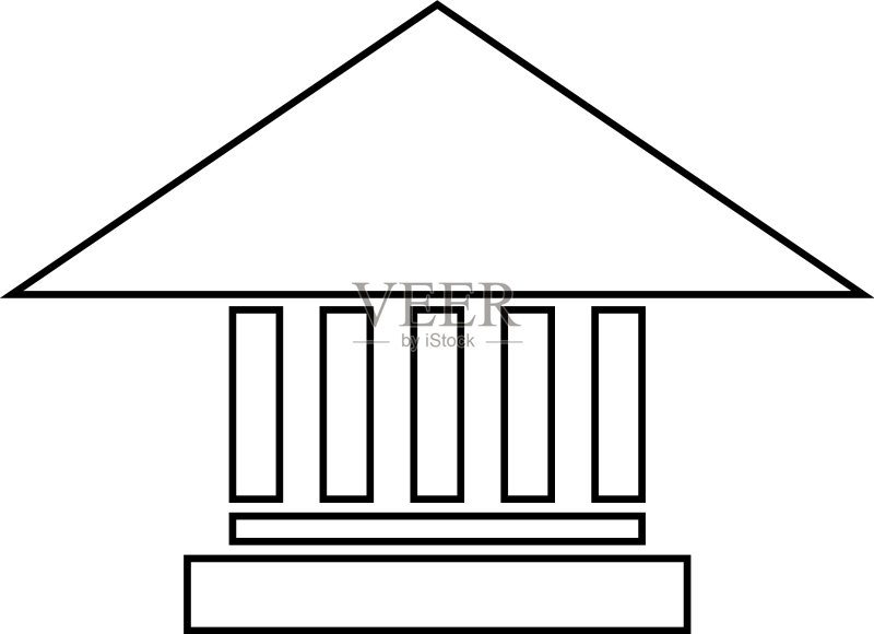 建筑标志图标素材