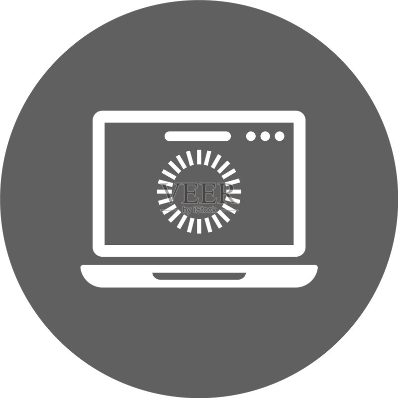 浏览器加载页面灰色图标图标素材