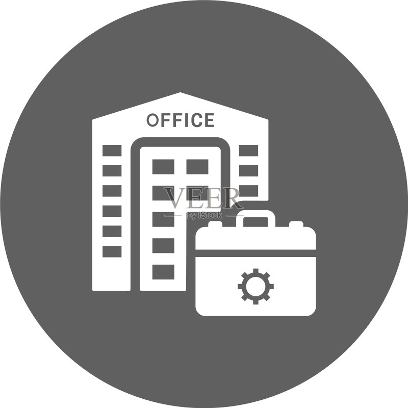 灰色商务办公金融图标图形图标素材