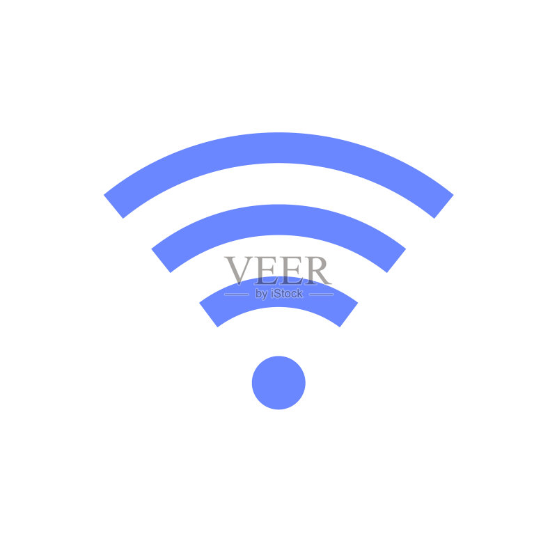 wifi符号图标无线网络信号图标素材