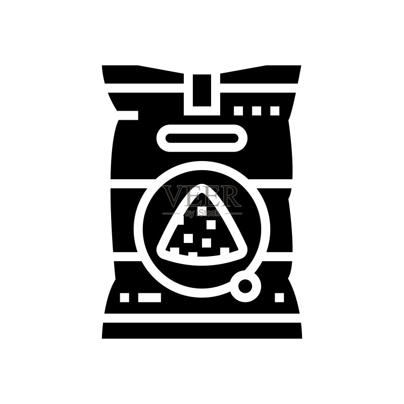 面粉甘薯字形图标矢量图图标素材