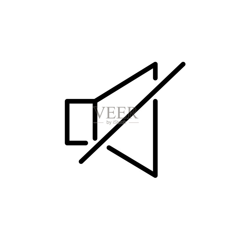 静音图标图标素材