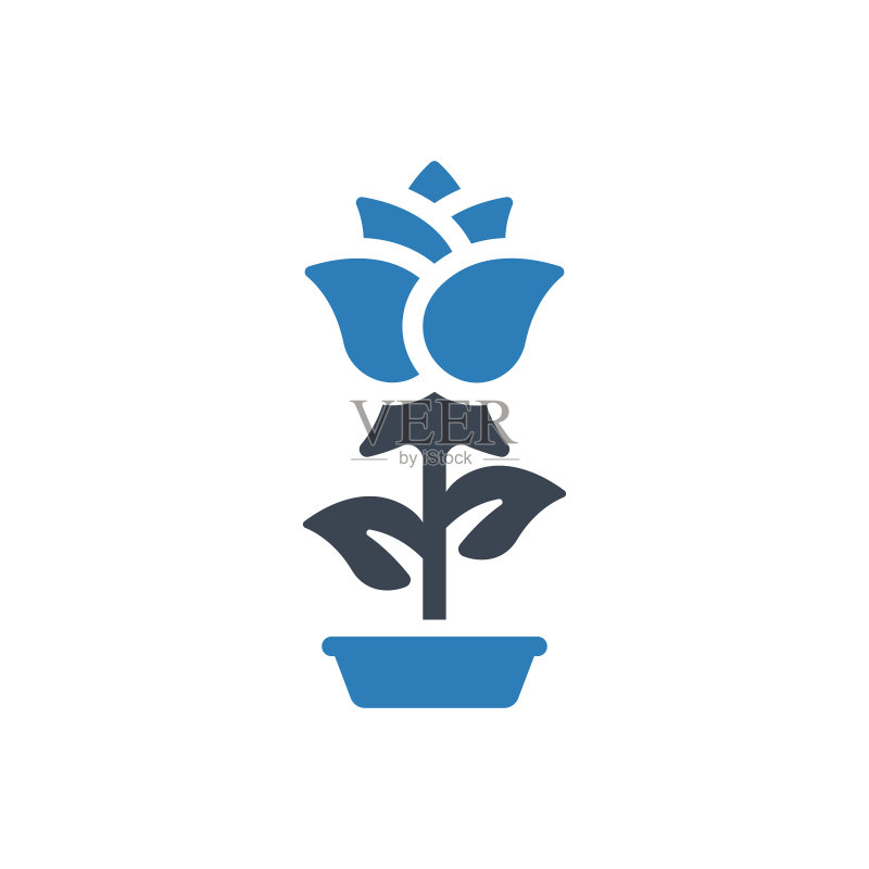 花卉植物图标图标素材