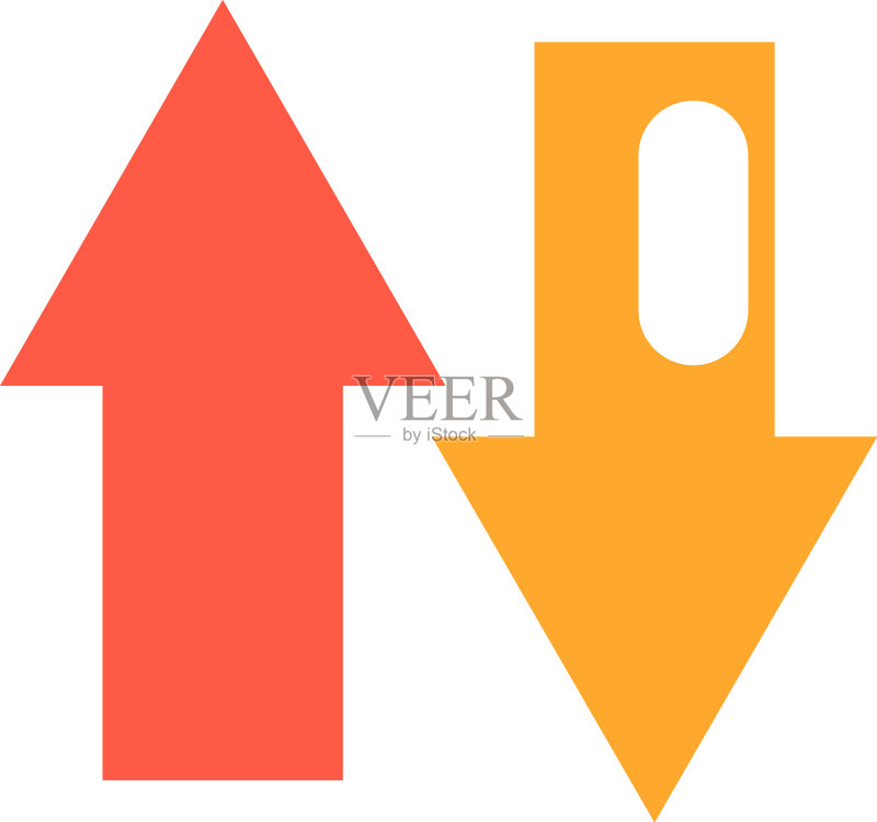 白色背景上的物流通信图标素材