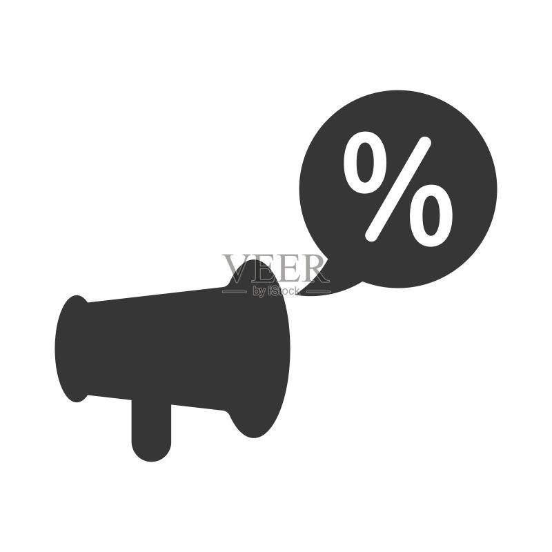 折扣公告图标图标素材