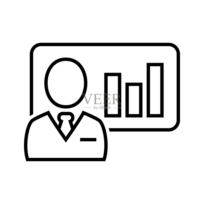 商务演示图标图标素材