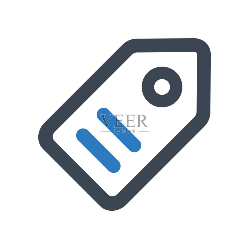 价格标签图标矢量图图标素材