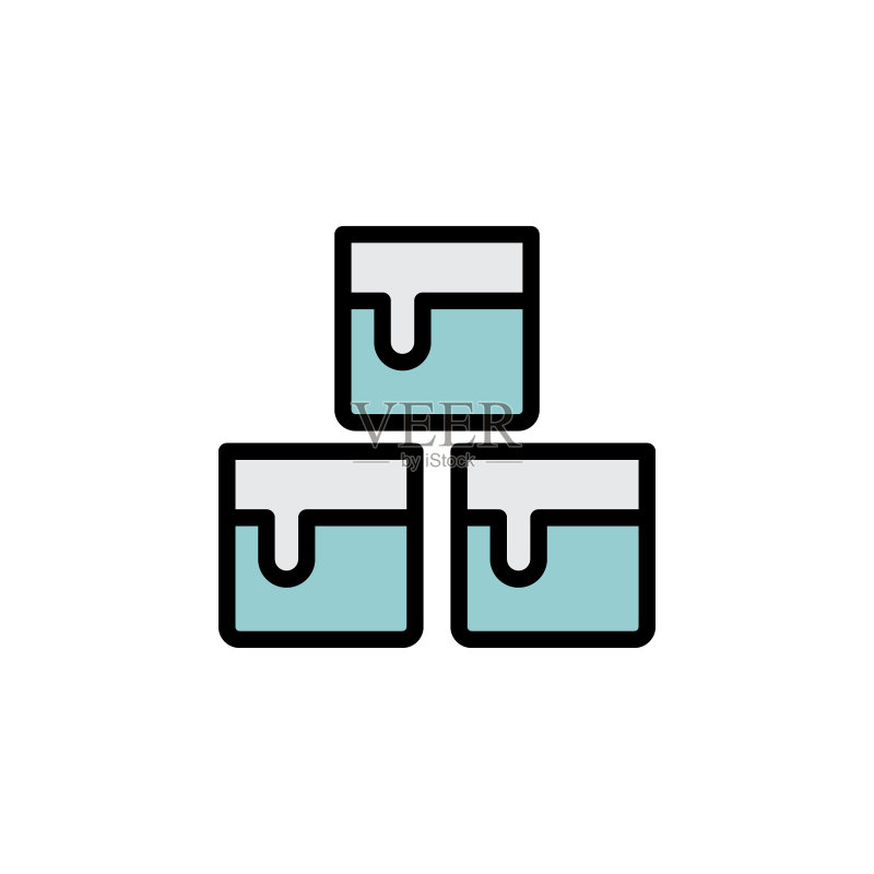 烟草轮廓图标:吸烟活动元素,用于网页、logo、移动App、UI、UX图标素材