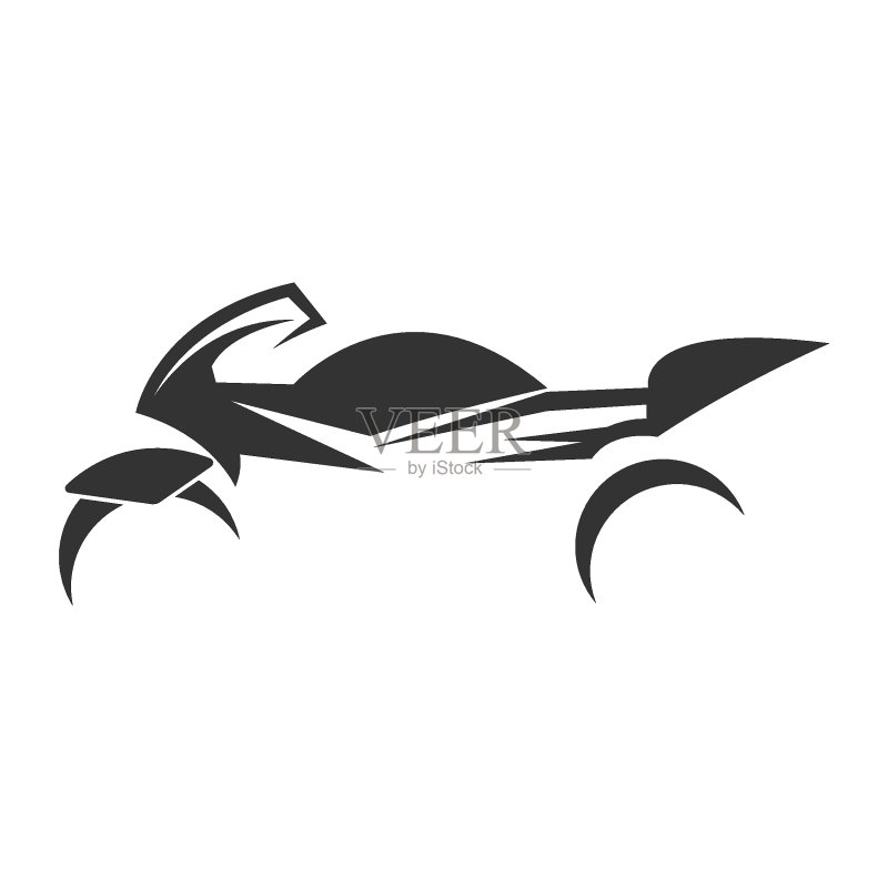 摩托车logo设计图标图标素材