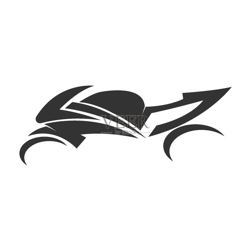 摩托车logo设计图标图标素材