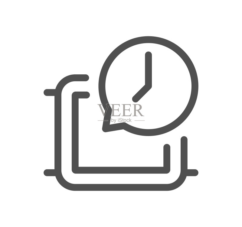 定时器和时钟图标图标素材
