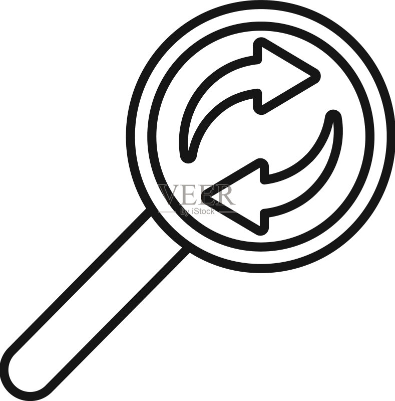 重新设计图标轮廓Web UI图标素材