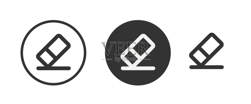 擦除图标.网页图标集.矢量图图标素材