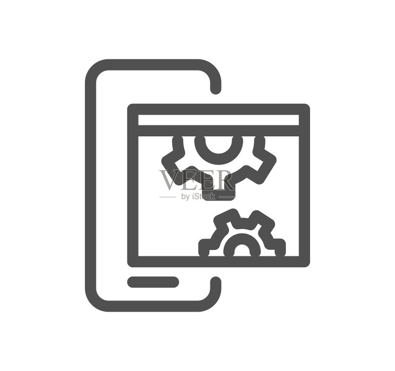 移动应用和技术图标图标素材