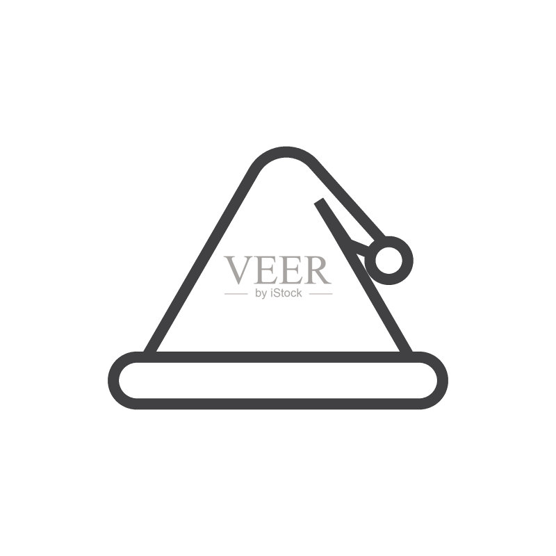 圣诞帽图标矢量素材图标素材