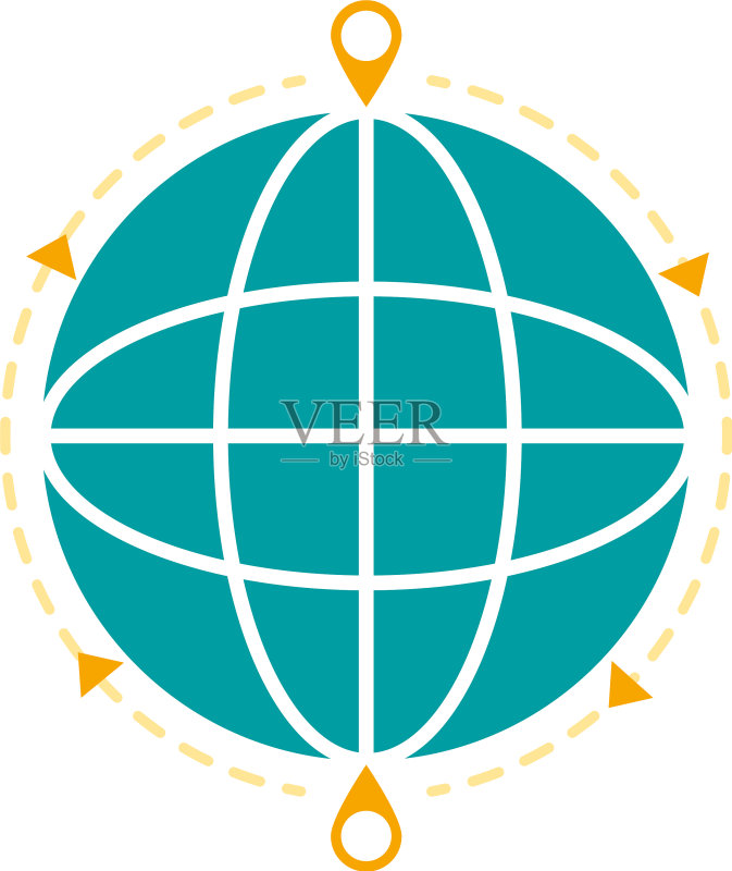 全局球面图标图标素材