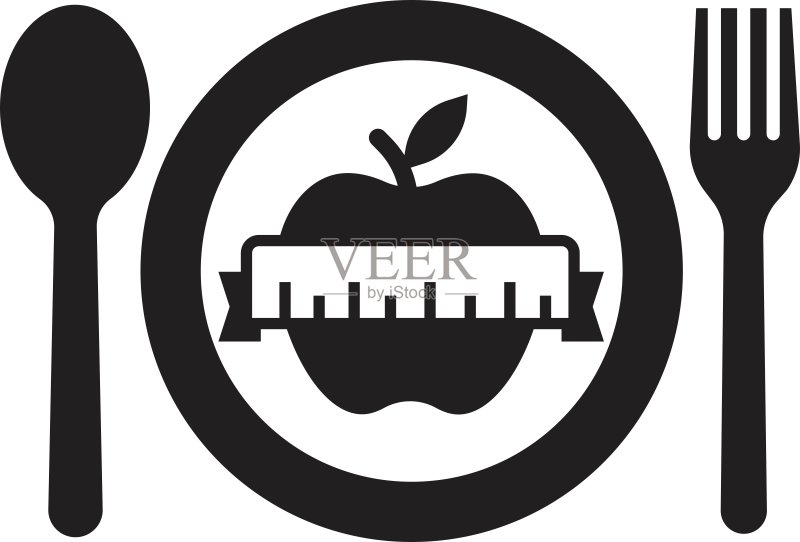 饮食图标矢量图图标素材