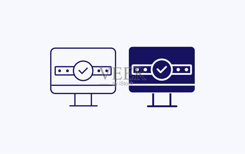 已批准密码,密码重置矢量图标图标素材