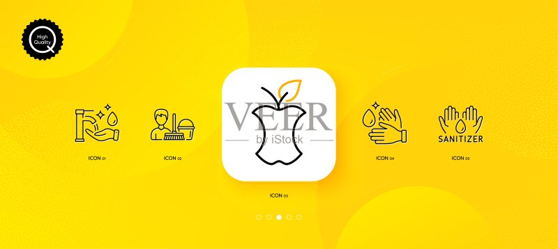 清洁服务,洗手图标。适用于Web应用程序、印刷。矢量图标素材