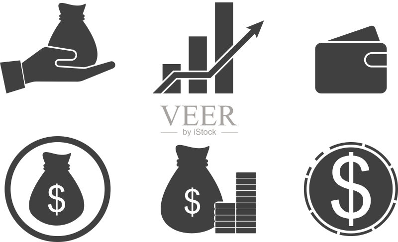 商业金融logo图标矢量图标素材