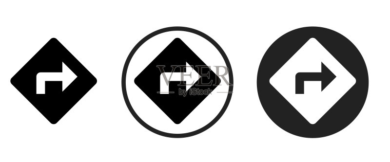 方向指示Web手机图标图标素材