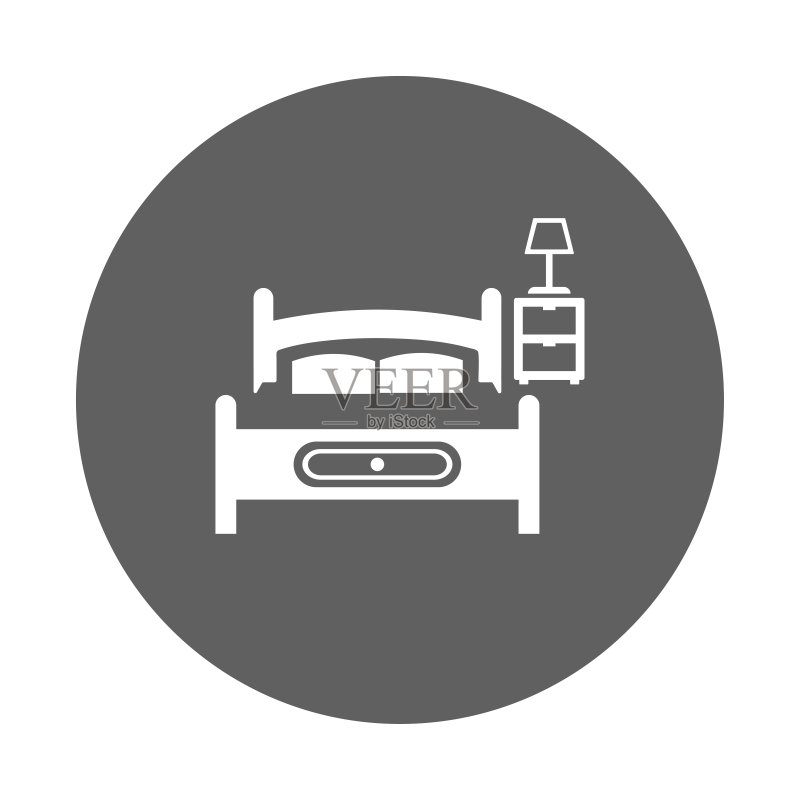 床、睡眠、卧室图标图标素材