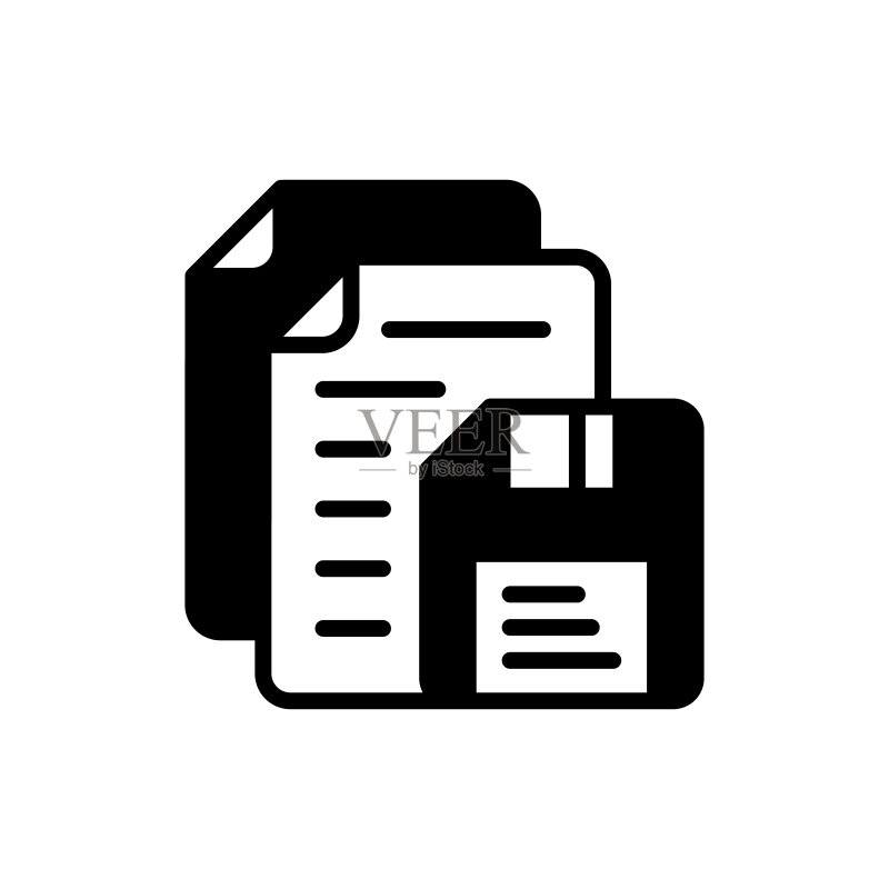 矢量保存文档图标,标志图标素材