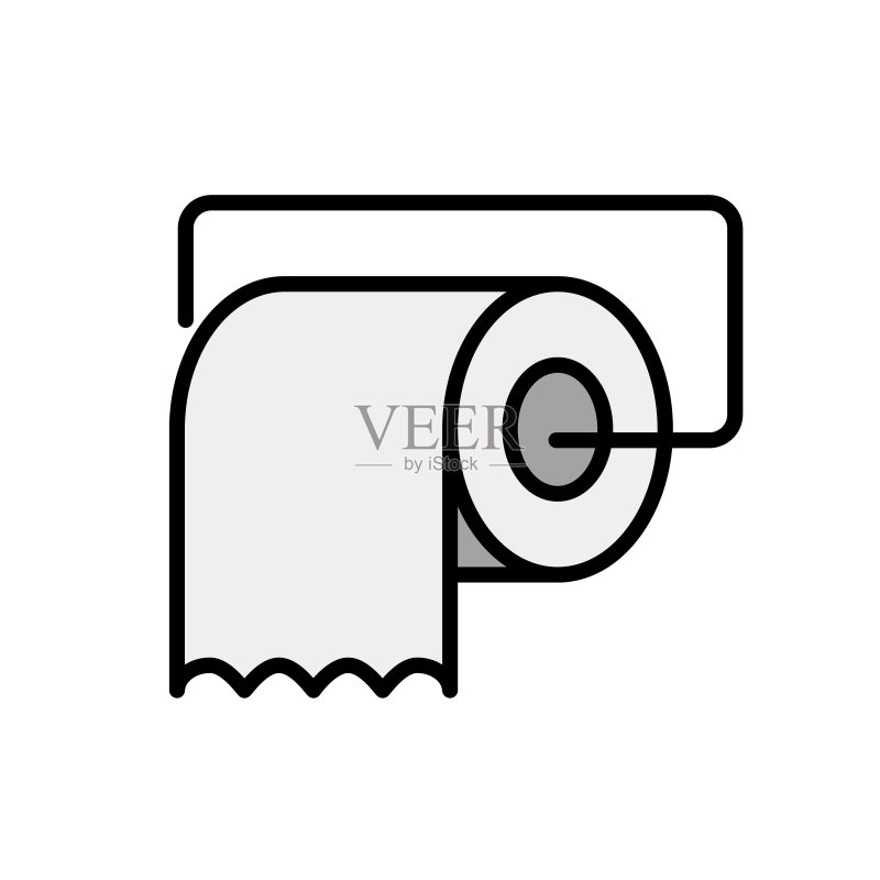 卷纸图标图标素材