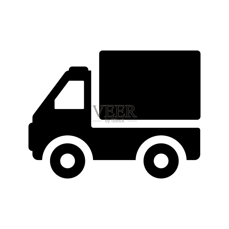 马车、交通工具图标黑色矢量图形图标素材