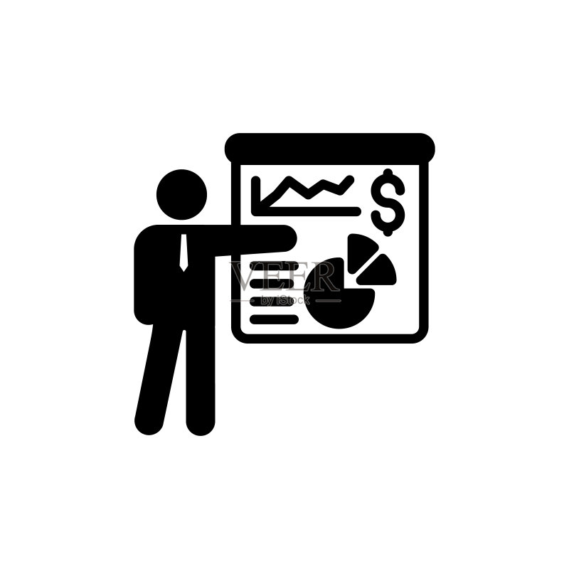 演示图标矢量图:标志设计图标素材