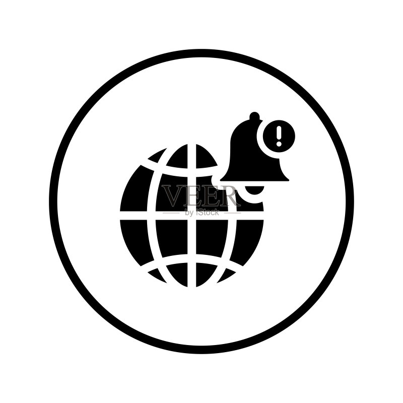 全球通知图标图标素材