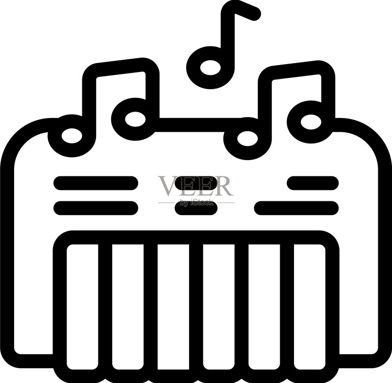 音乐课图标:学校学习图标素材