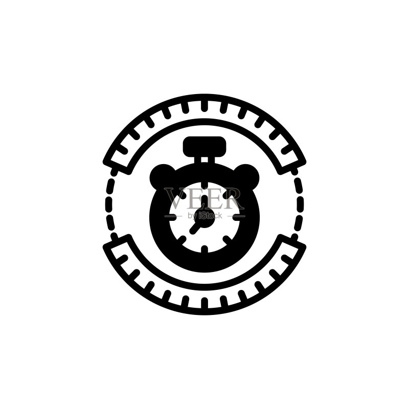 矢量时间戳图标标志图标素材