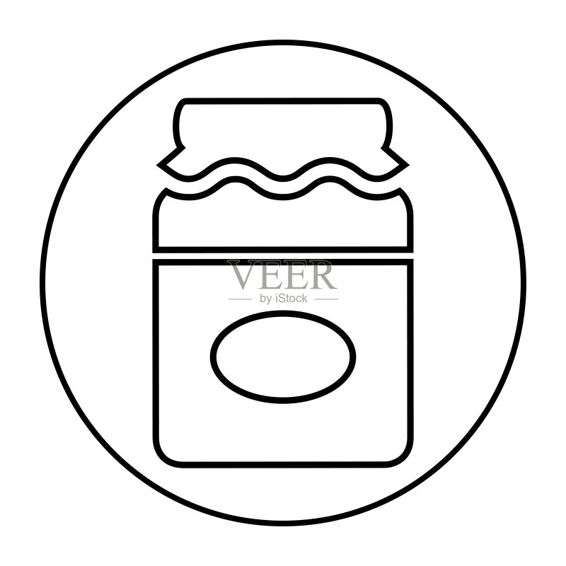 蜂蜜罐,甜味图标图标素材