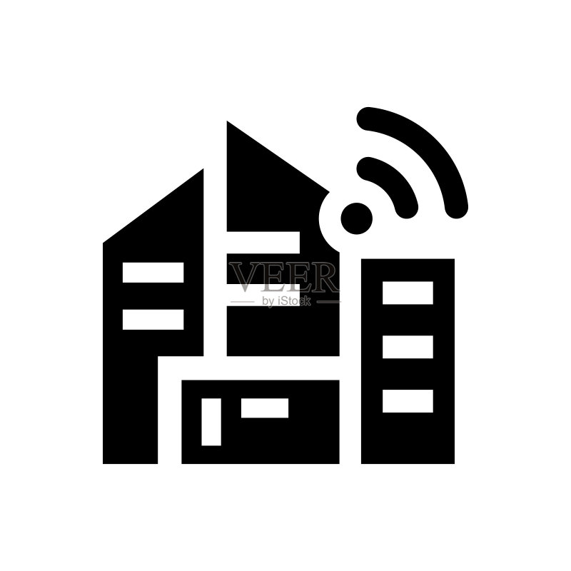 智慧城市图标图标素材