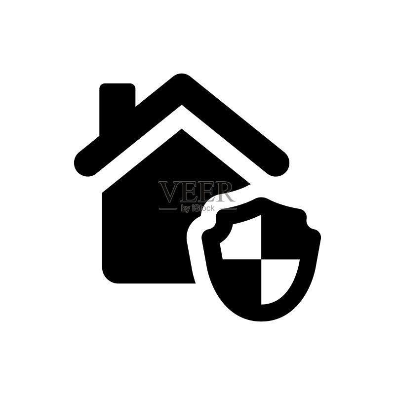 房屋保险图标图标素材