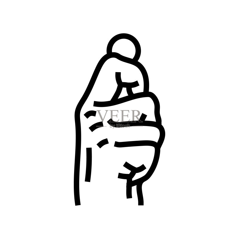 硬币兑换线性图标矢量插图图标素材