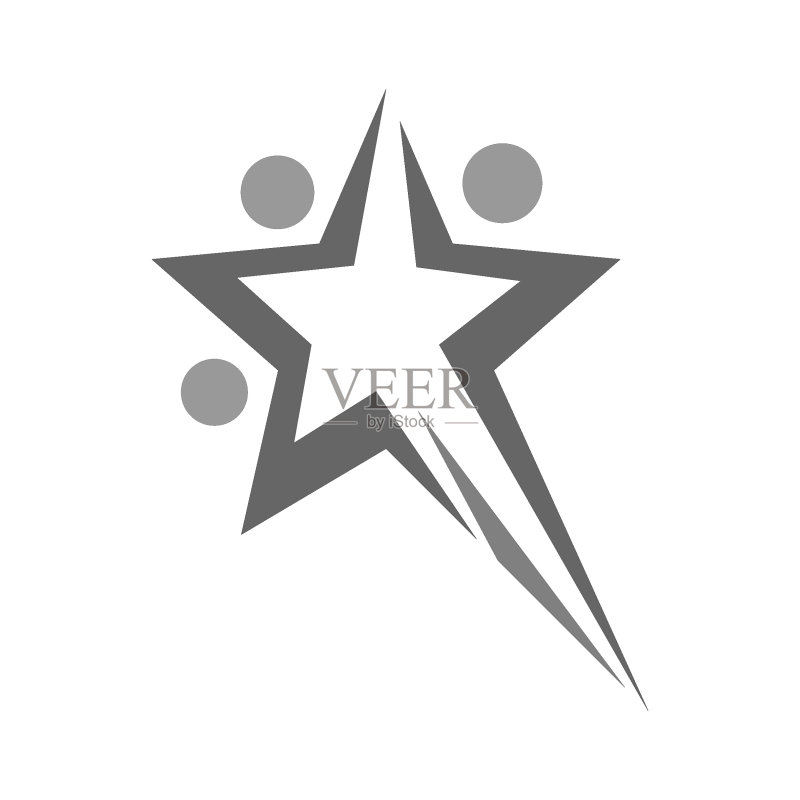 星星标志图标设计图标素材