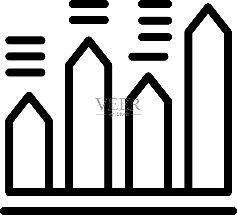 人口图表图标轮廓客户图标素材