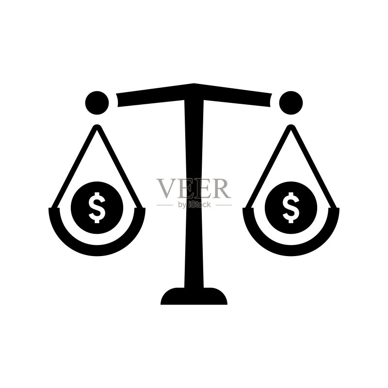 资金平衡图标图标素材
