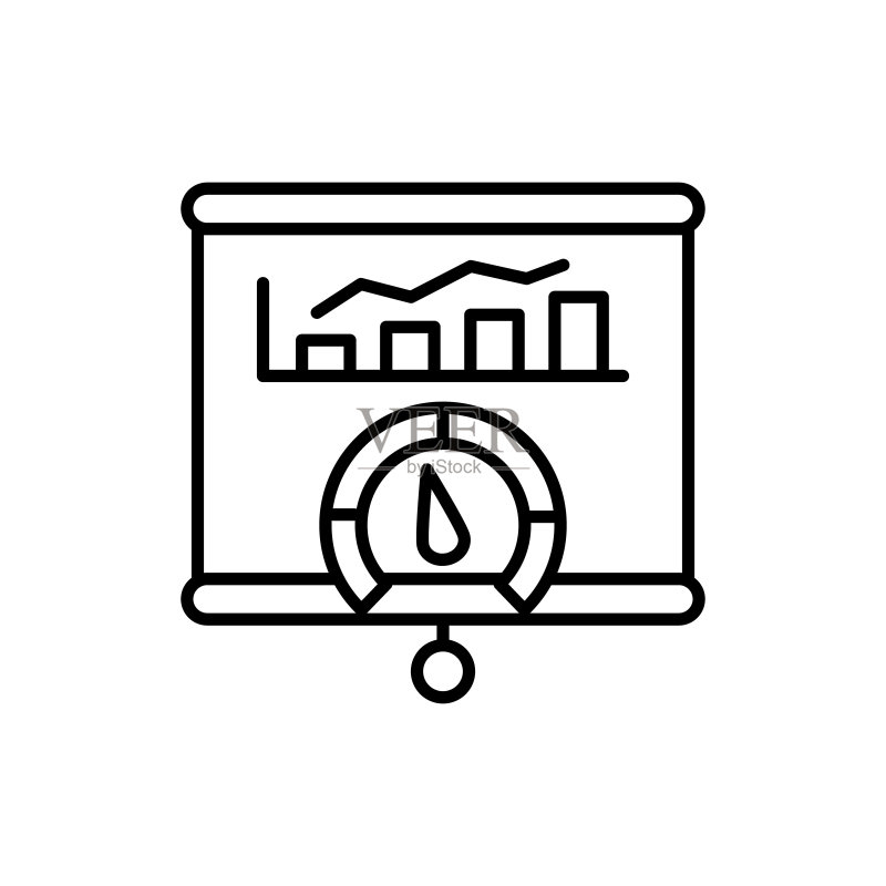 矢量效率图标。标志图标素材