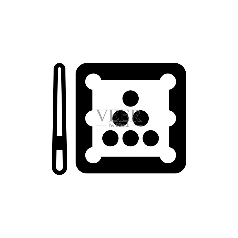 矢量斯诺克图标,标志图标素材