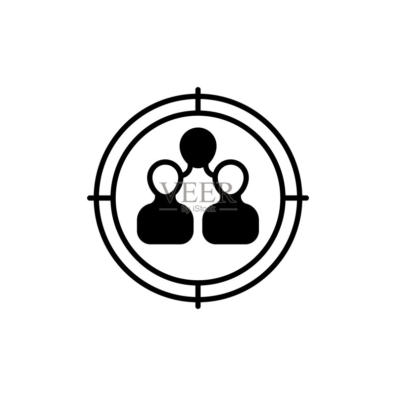矢量战略目标图标标志图标素材