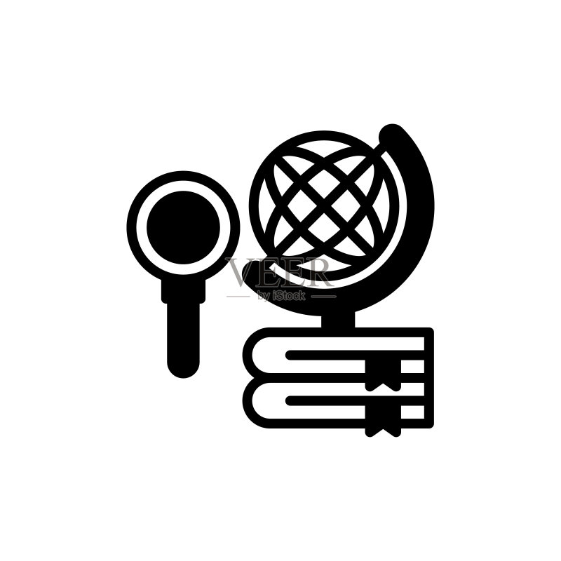 矢量探索图标标志图标素材